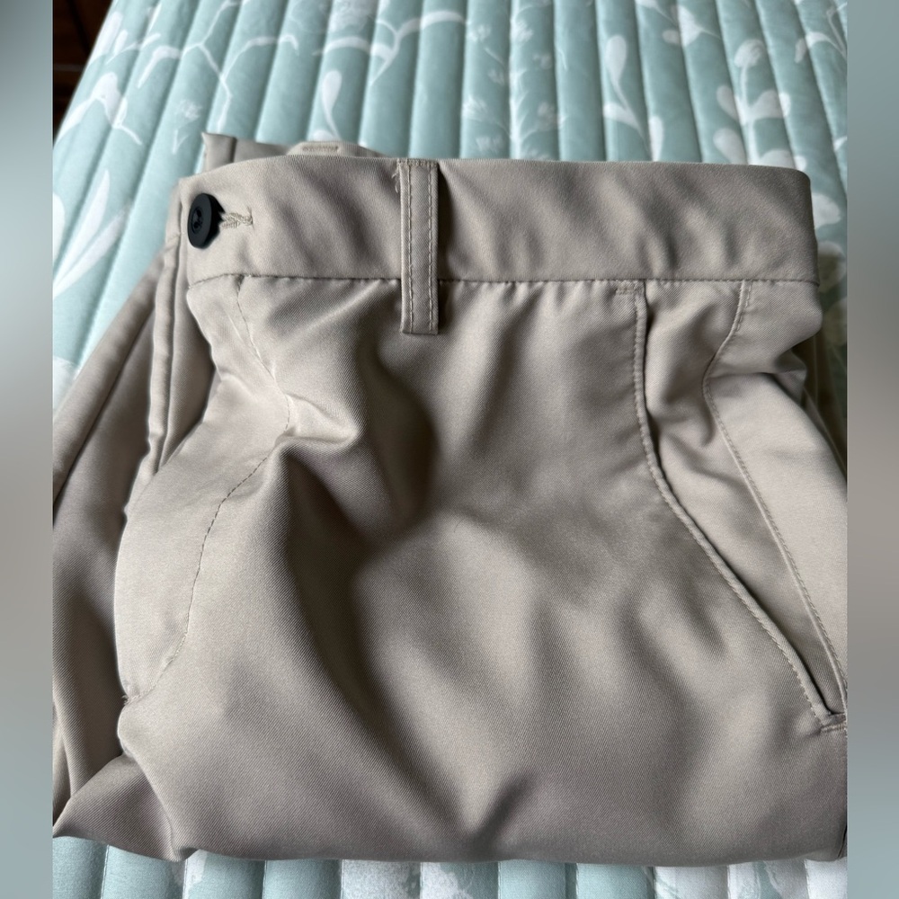 Men's Tan Tek Gear athletic golf pants 32 x 30
